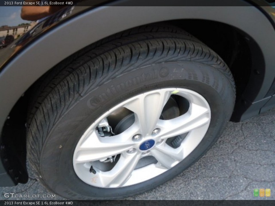 2013 Ford Escape SE 1.6L EcoBoost 4WD Wheel and Tire Photo #65826140