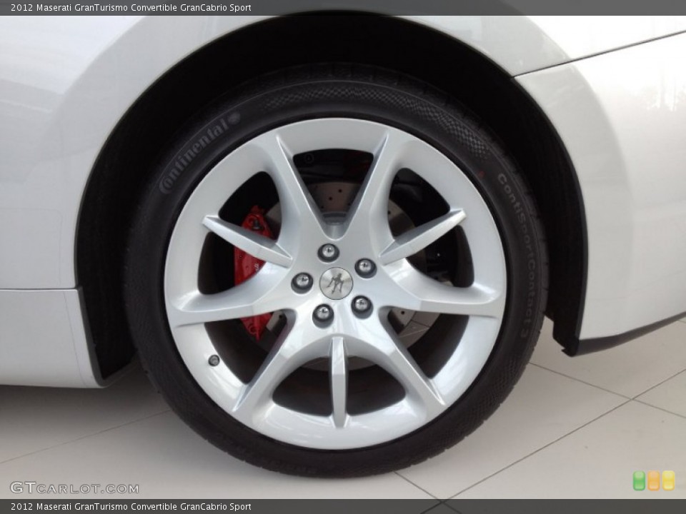 2012 Maserati GranTurismo Convertible GranCabrio Sport Wheel and Tire Photo #65833557