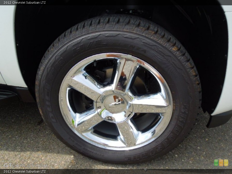 2012 Chevrolet Suburban LTZ Wheel and Tire Photo #65834933