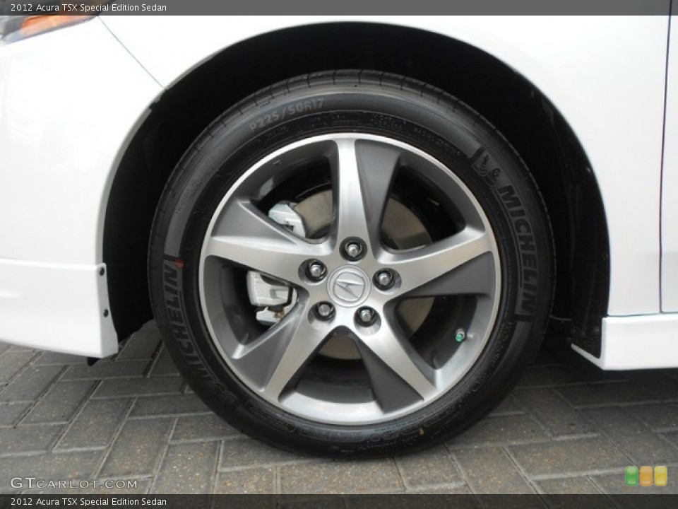 2012 Acura TSX Special Edition Sedan Wheel and Tire Photo #65835836