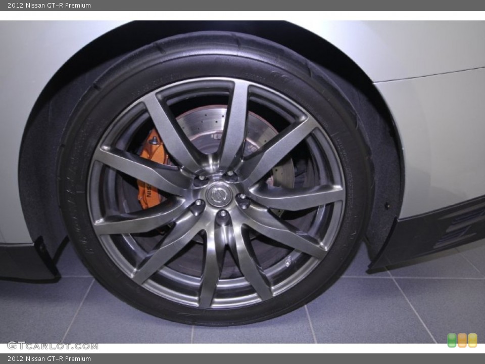 2012 Nissan GT-R Premium Wheel and Tire Photo #65852013