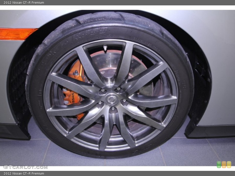 2012 Nissan GT-R Premium Wheel and Tire Photo #65852016