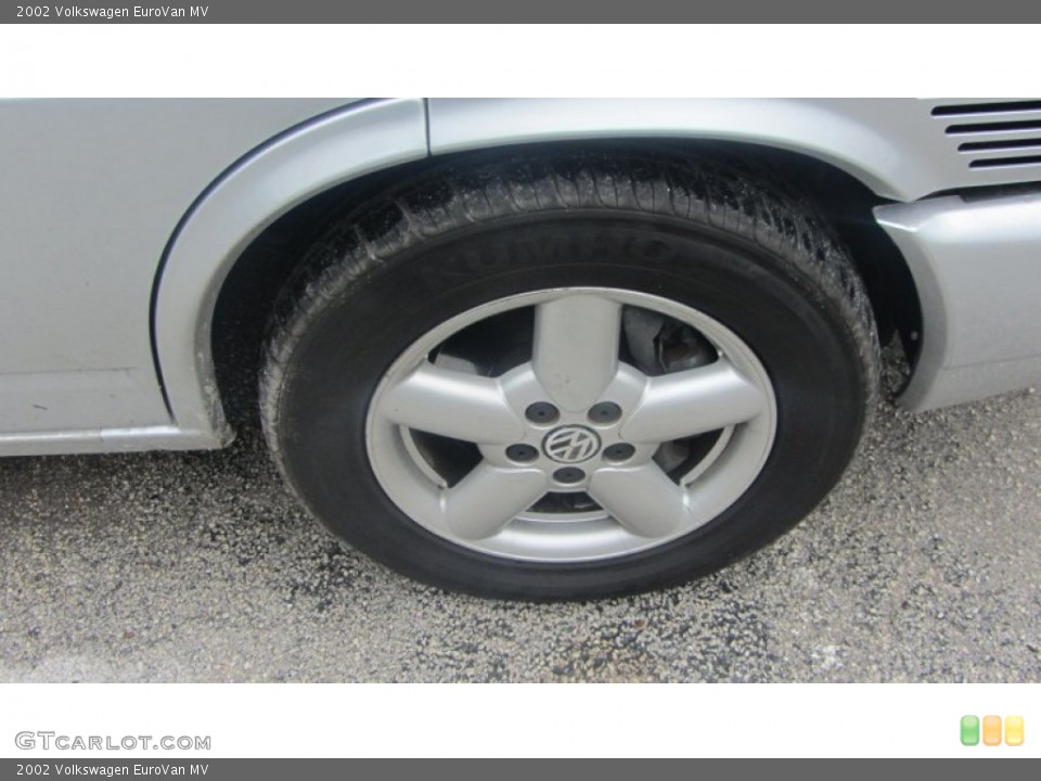 2002 Volkswagen EuroVan MV Wheel and Tire Photo #65855679