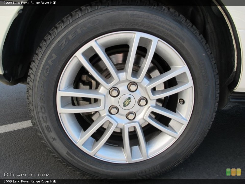 2009 Land Rover Range Rover HSE Wheel and Tire Photo #65858154