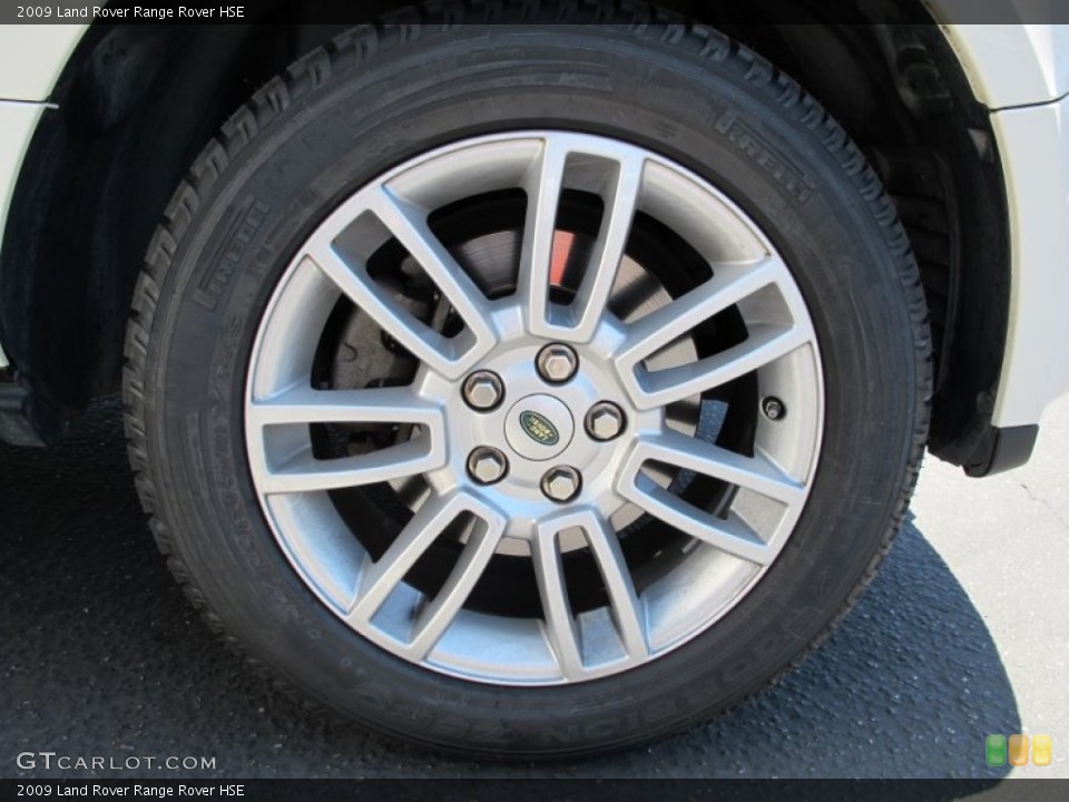 2009 Land Rover Range Rover HSE Wheel and Tire Photo #65858163