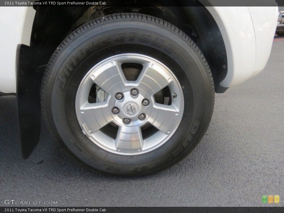 2011 Toyota Tacoma V6 TRD Sport PreRunner Double Cab Wheel and Tire Photo #65859258