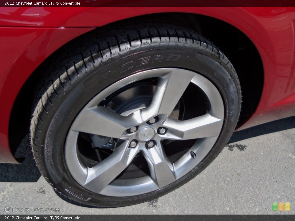2012 Chevrolet Camaro LT/RS Convertible Wheel and Tire Photo #65862762