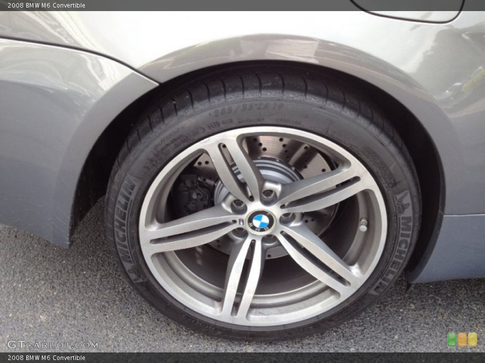 2008 BMW M6 Convertible Wheel and Tire Photo #65863623