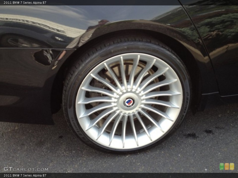 2011 BMW 7 Series Alpina B7 Wheel and Tire Photo #65863863