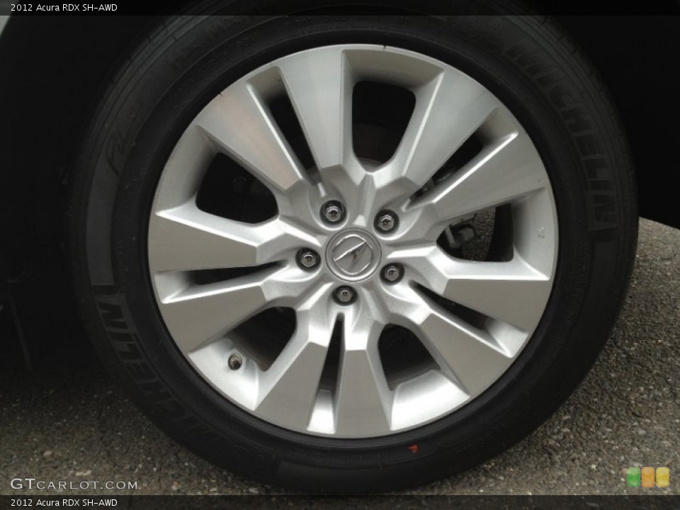 2012 Acura RDX SH-AWD Wheel and Tire Photo #65870346