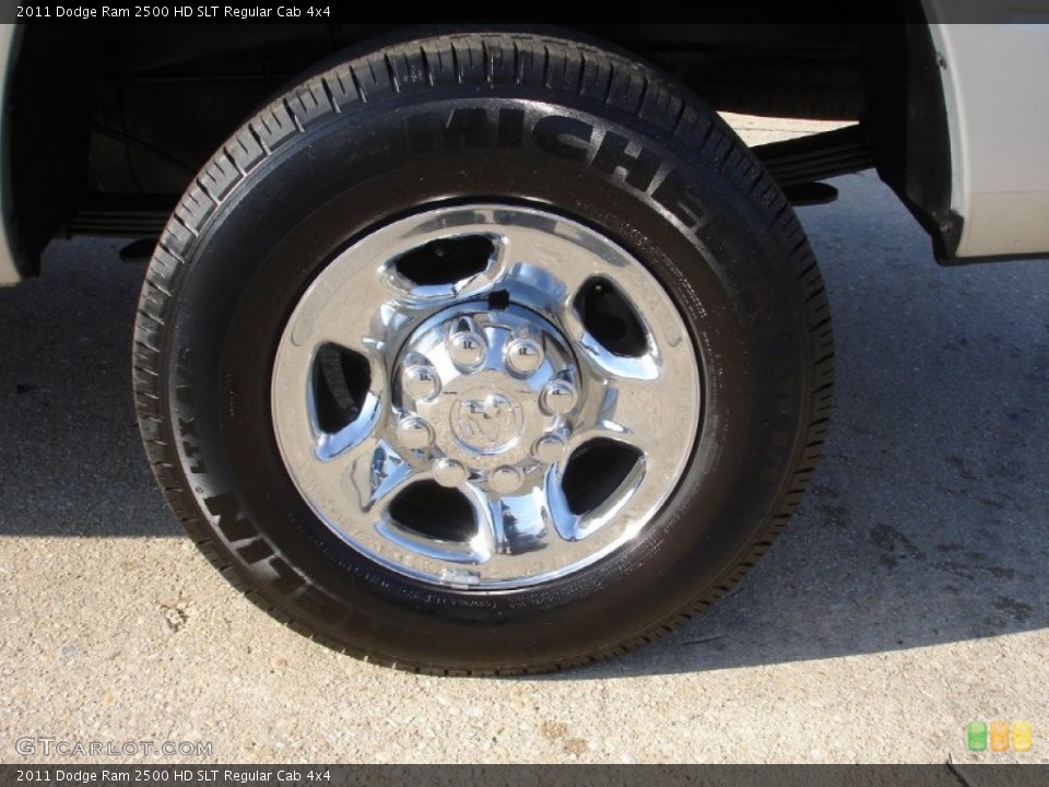 2011 Dodge Ram 2500 HD SLT Regular Cab 4x4 Wheel and Tire Photo #65881236