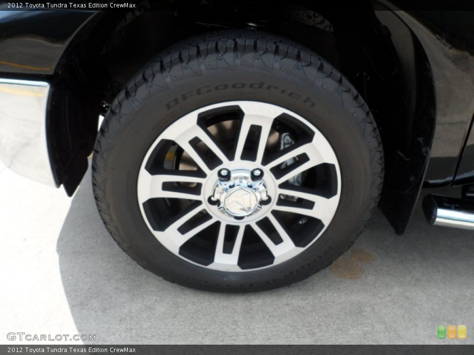 2012 Toyota Tundra Texas Edition CrewMax Wheel and Tire Photo #65901338