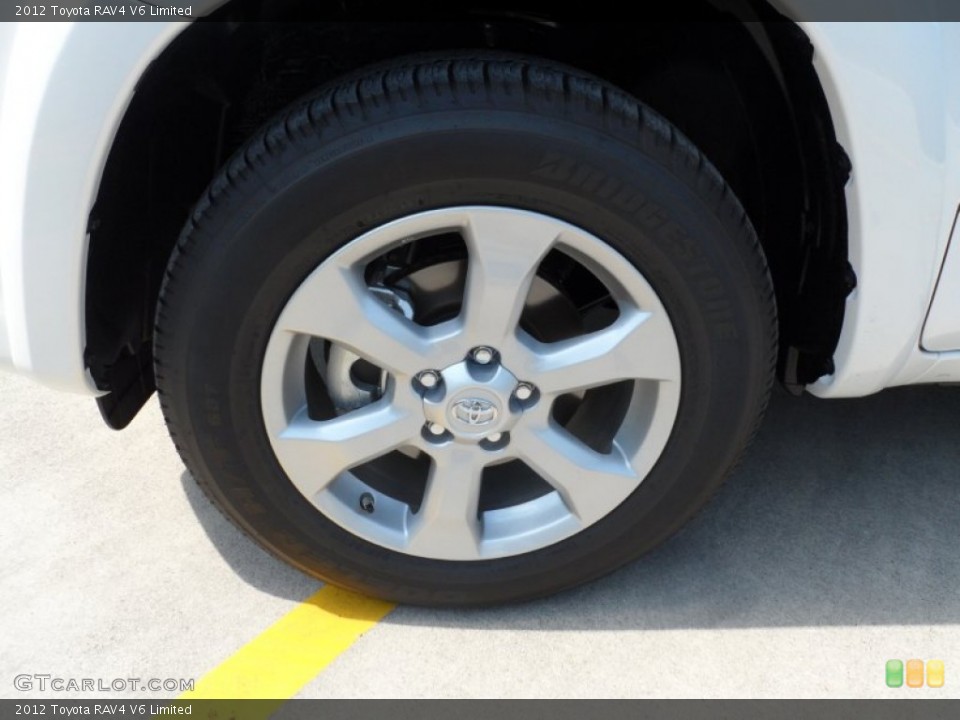 2012 Toyota RAV4 V6 Limited Wheel and Tire Photo #65901918