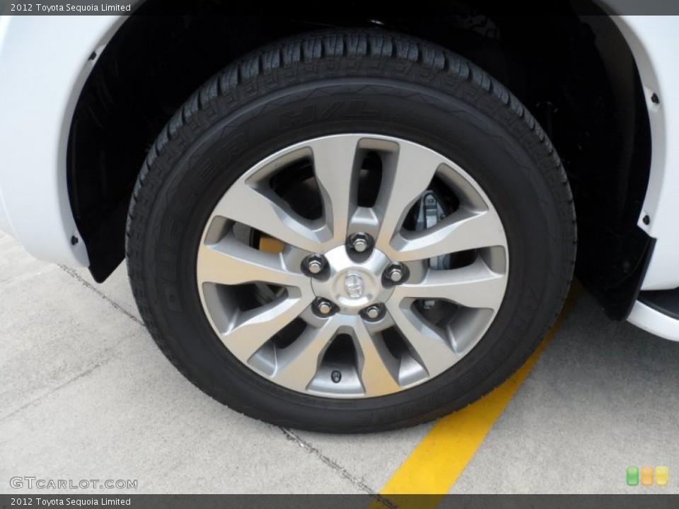 2012 Toyota Sequoia Limited Wheel and Tire Photo #65902898
