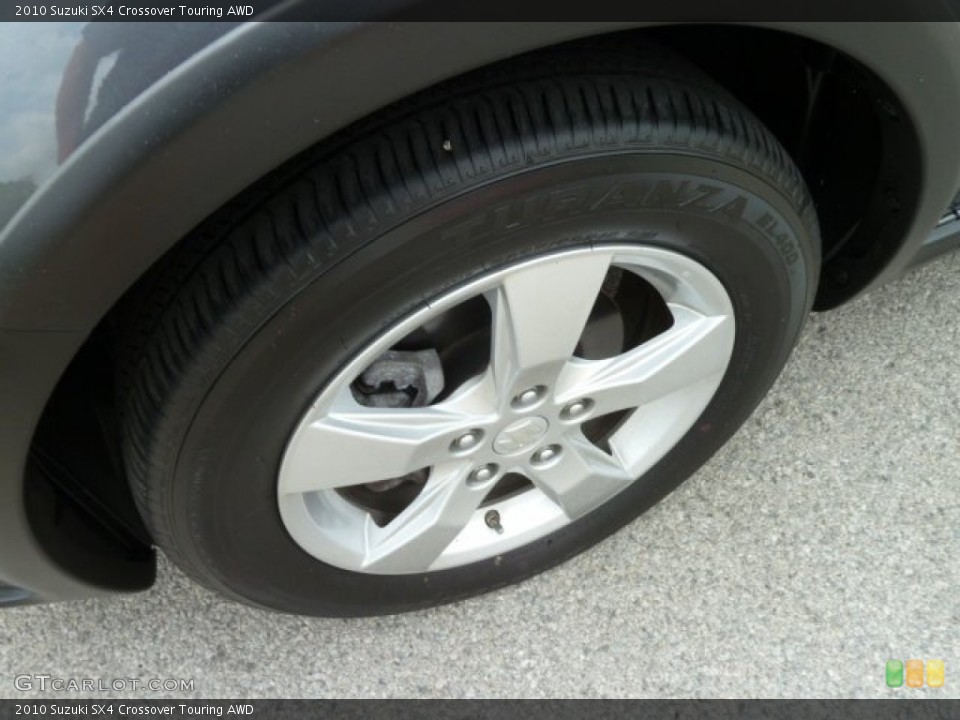 2010 Suzuki SX4 Crossover Touring AWD Wheel and Tire Photo #65908949
