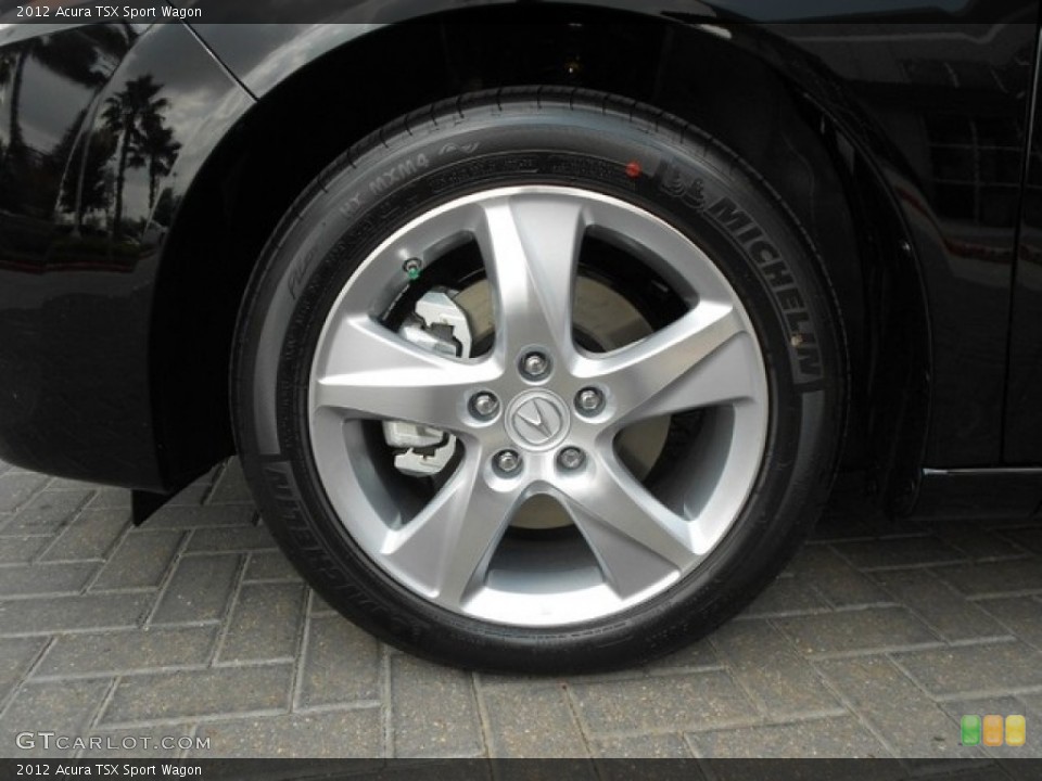 2012 Acura TSX Sport Wagon Wheel and Tire Photo #65910533