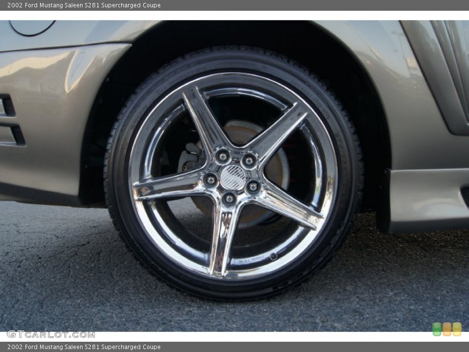 2002 Ford Mustang Saleen S281 Supercharged Coupe Wheel and Tire Photo #65918810