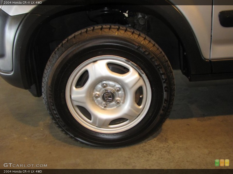 2004 Honda CR-V LX 4WD Wheel and Tire Photo #65930501