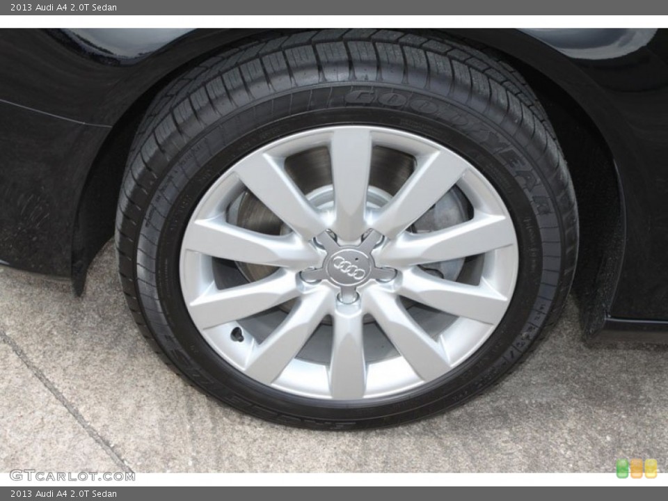 2013 Audi A4 2.0T Sedan Wheel and Tire Photo #65930909