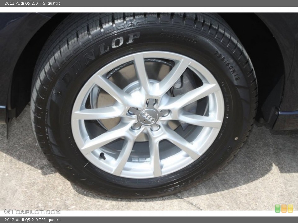 2012 Audi Q5 2.0 TFSI quattro Wheel and Tire Photo #65931411