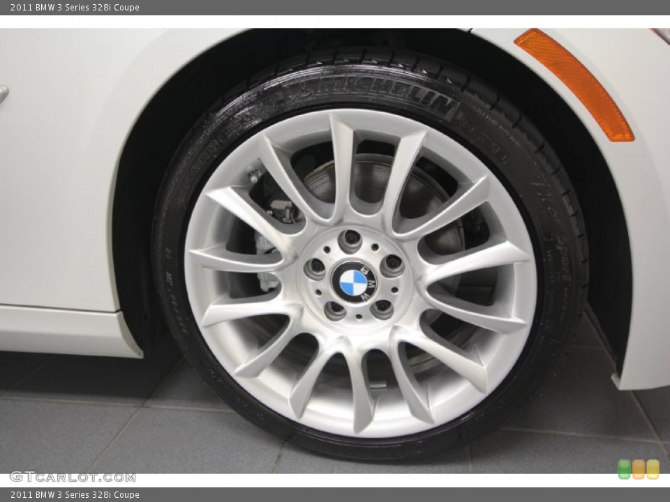 2011 BMW 3 Series 328i Coupe Wheel and Tire Photo #65933368