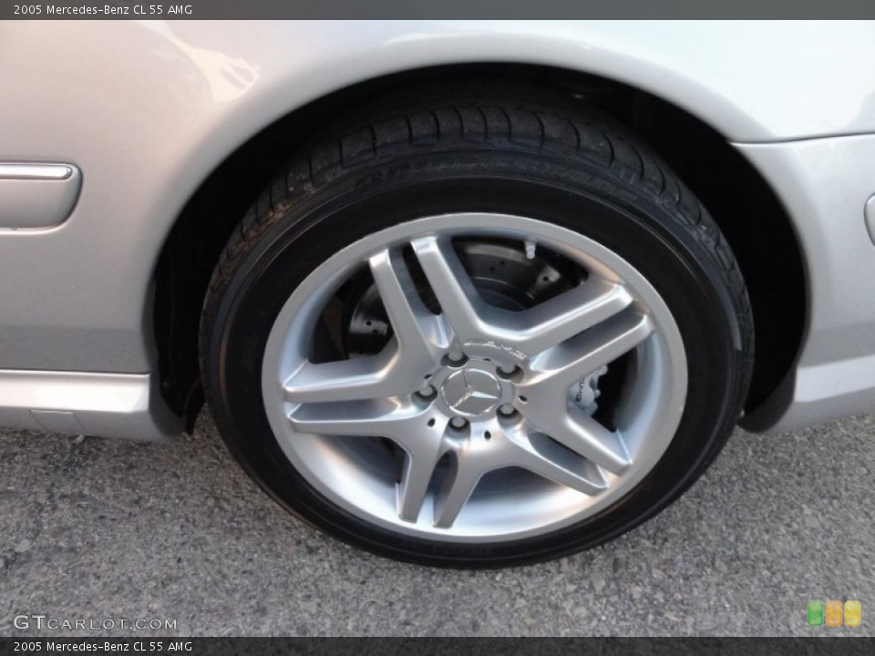 2005 Mercedes-Benz CL 55 AMG Wheel and Tire Photo #65944904