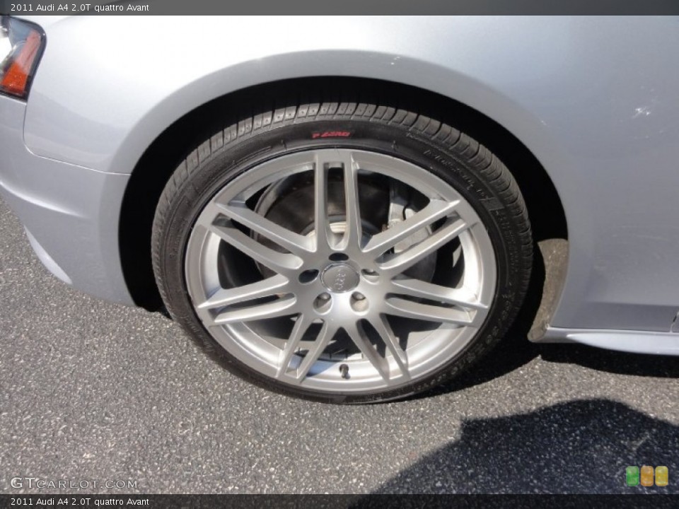 2011 Audi A4 2.0T quattro Avant Wheel and Tire Photo #65945633