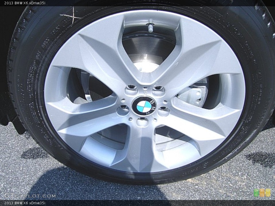2013 BMW X6 xDrive35i Wheel and Tire Photo #65946077