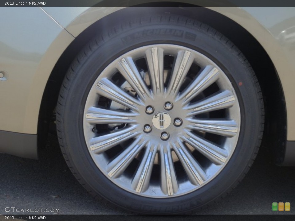 2013 Lincoln MKS AWD Wheel and Tire Photo #65951045