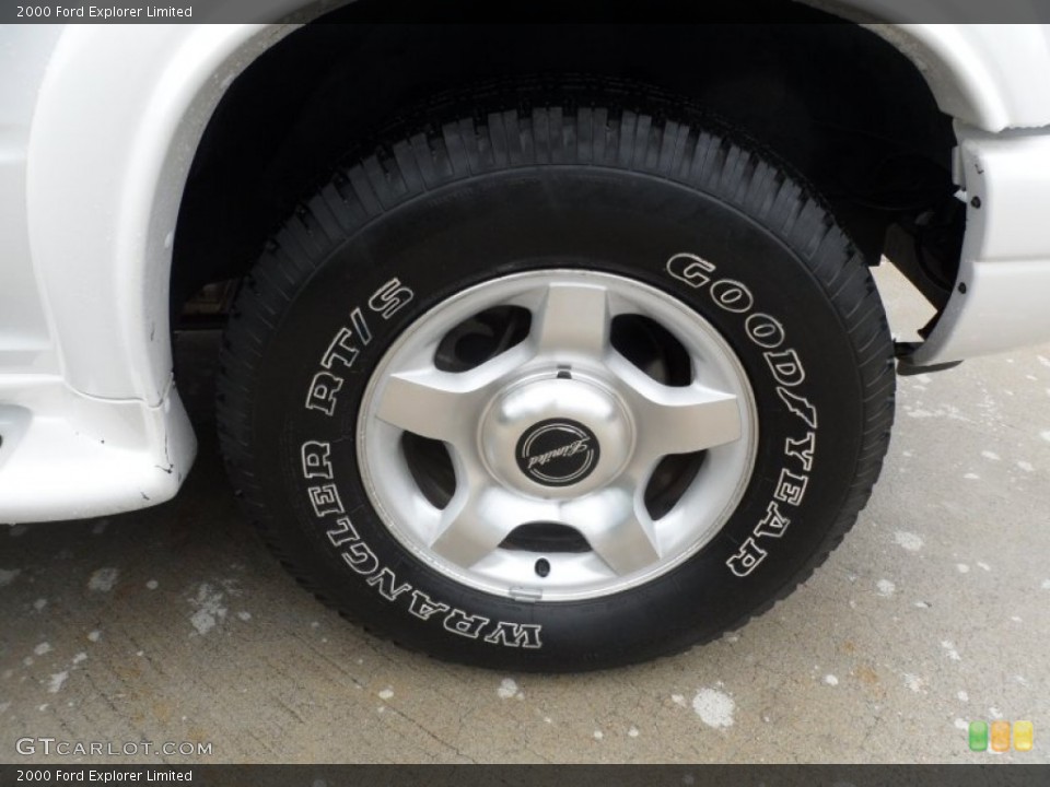 2000 Ford Explorer Limited Wheel and Tire Photo #65958023