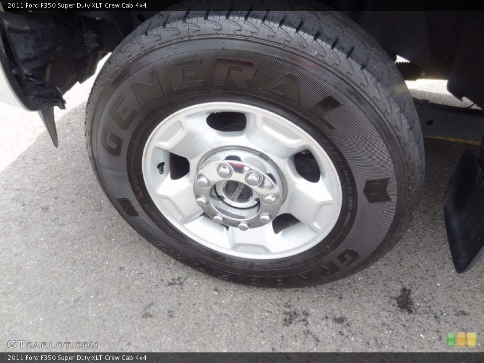 2011 Ford F350 Super Duty XLT Crew Cab 4x4 Wheel and Tire Photo #65965979