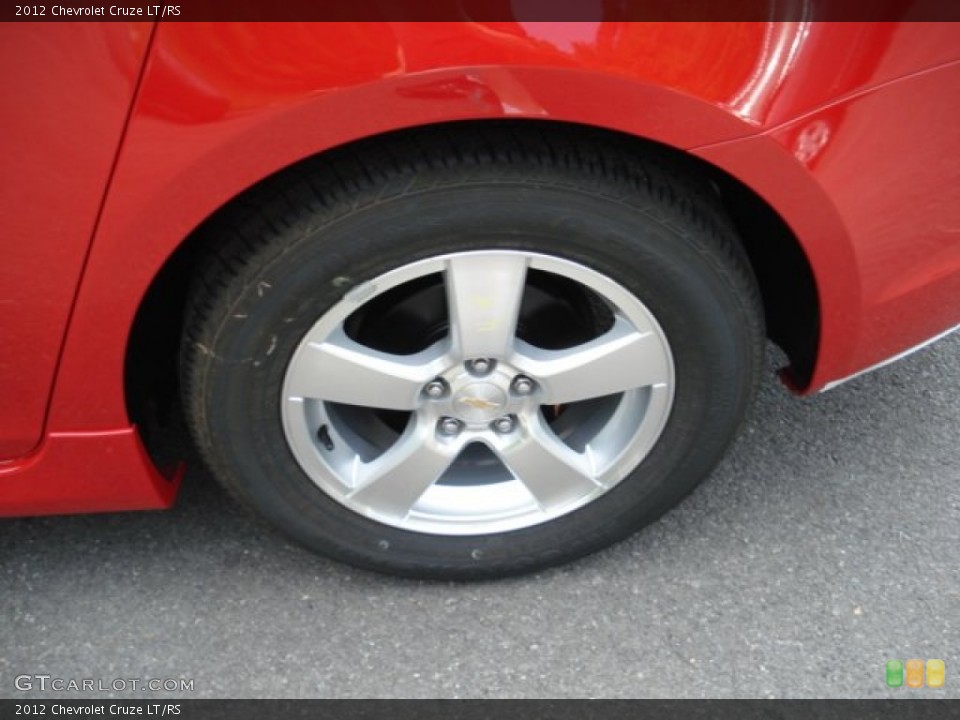 2012 Chevrolet Cruze LT/RS Wheel and Tire Photo #65969348