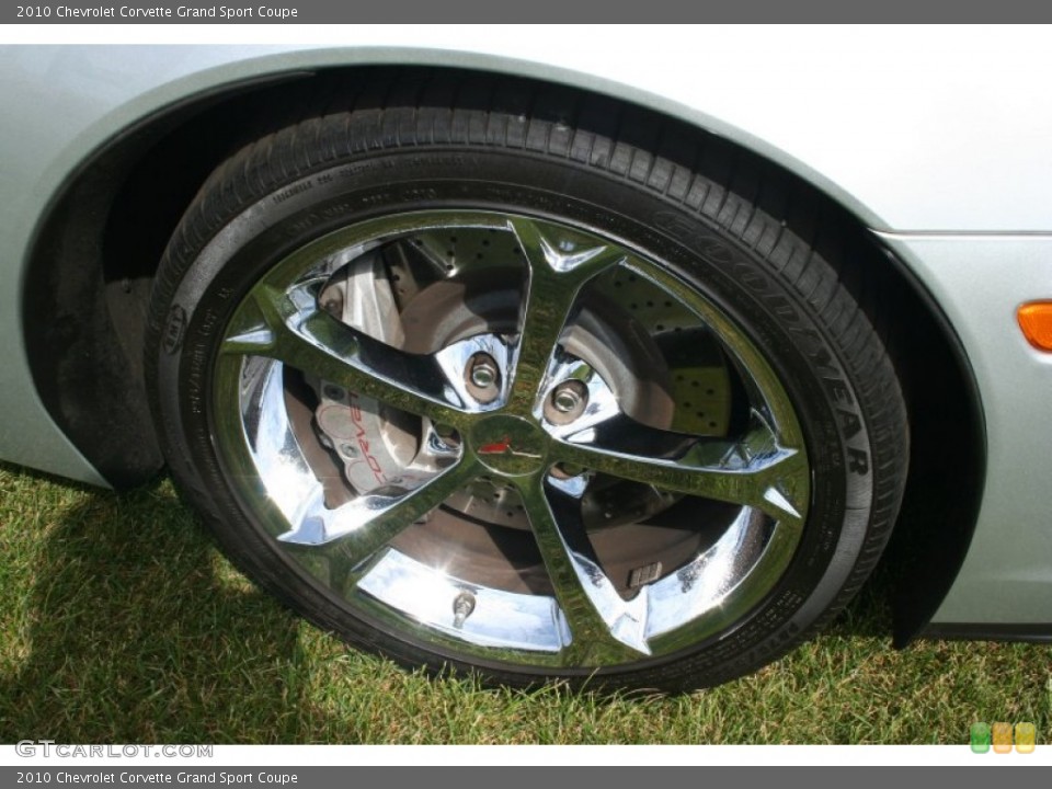 2010 Chevrolet Corvette Grand Sport Coupe Wheel and Tire Photo #65972127