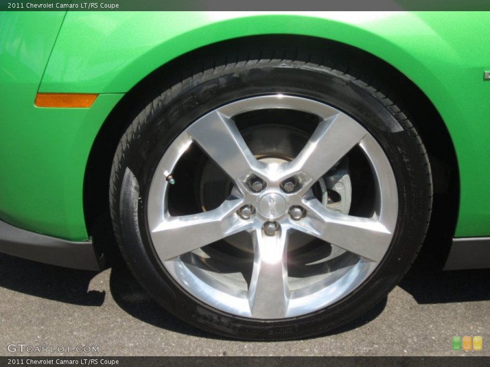 2011 Chevrolet Camaro LT/RS Coupe Wheel and Tire Photo #65978139