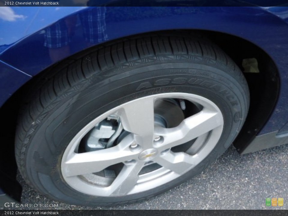 2012 Chevrolet Volt Hatchback Wheel and Tire Photo #65981448