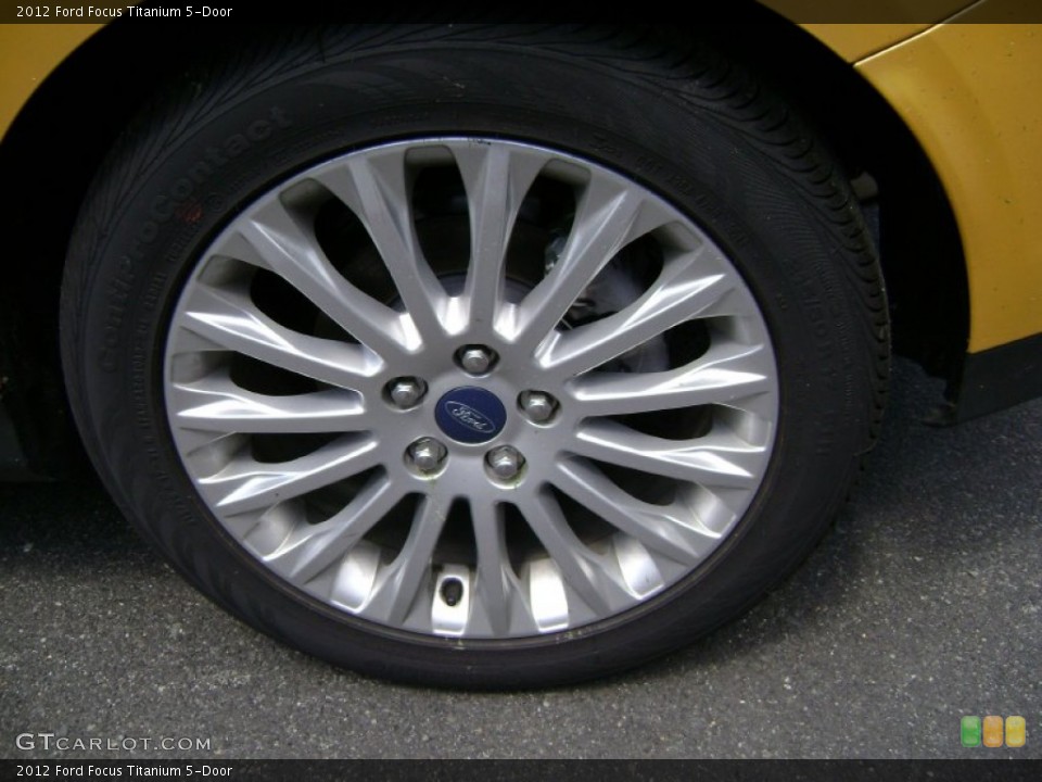 2012 Ford Focus Titanium 5-Door Wheel and Tire Photo #66000084