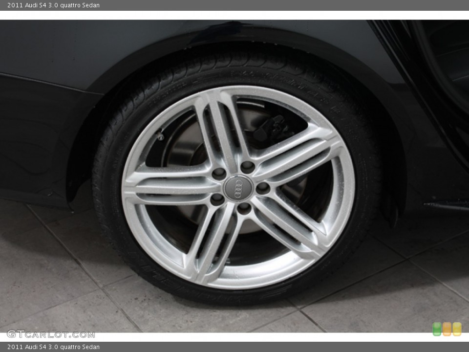 2011 Audi S4 3.0 quattro Sedan Wheel and Tire Photo #66004218