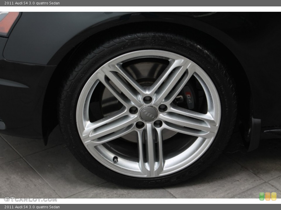 2011 Audi S4 3.0 quattro Sedan Wheel and Tire Photo #66004233