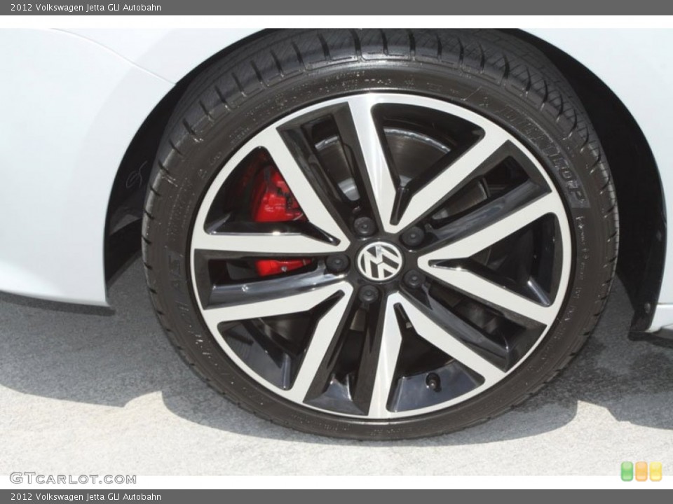 2012 Volkswagen Jetta GLI Autobahn Wheel and Tire Photo #66012680