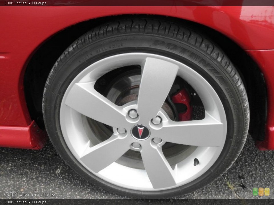 2006 Pontiac GTO Coupe Wheel and Tire Photo #66019842