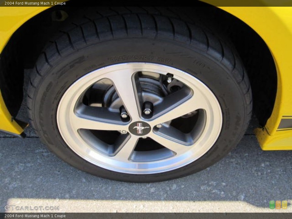 2004 Ford Mustang Mach 1 Coupe Wheel and Tire Photo #66023280