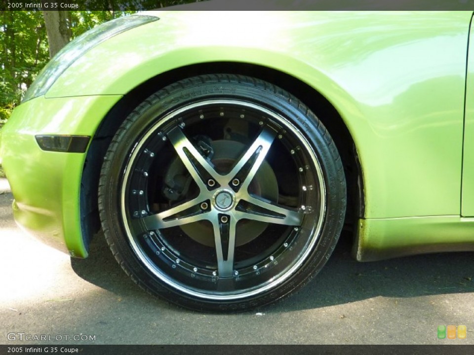 2005 Infiniti G Custom Wheel and Tire Photo #66035133