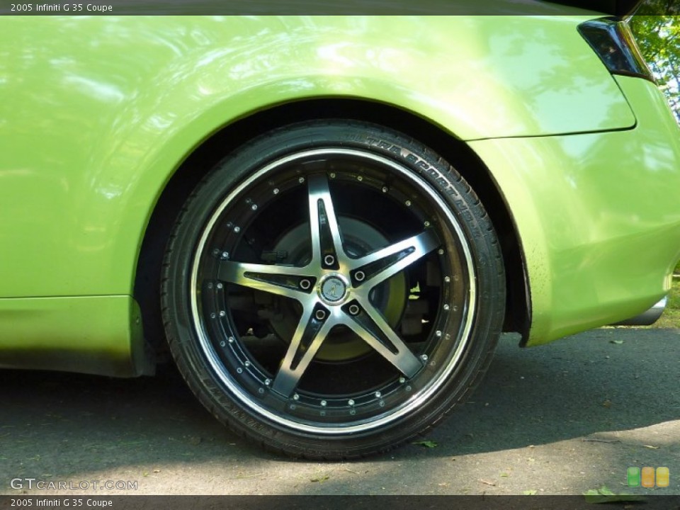 2005 Infiniti G Custom Wheel and Tire Photo #66035142