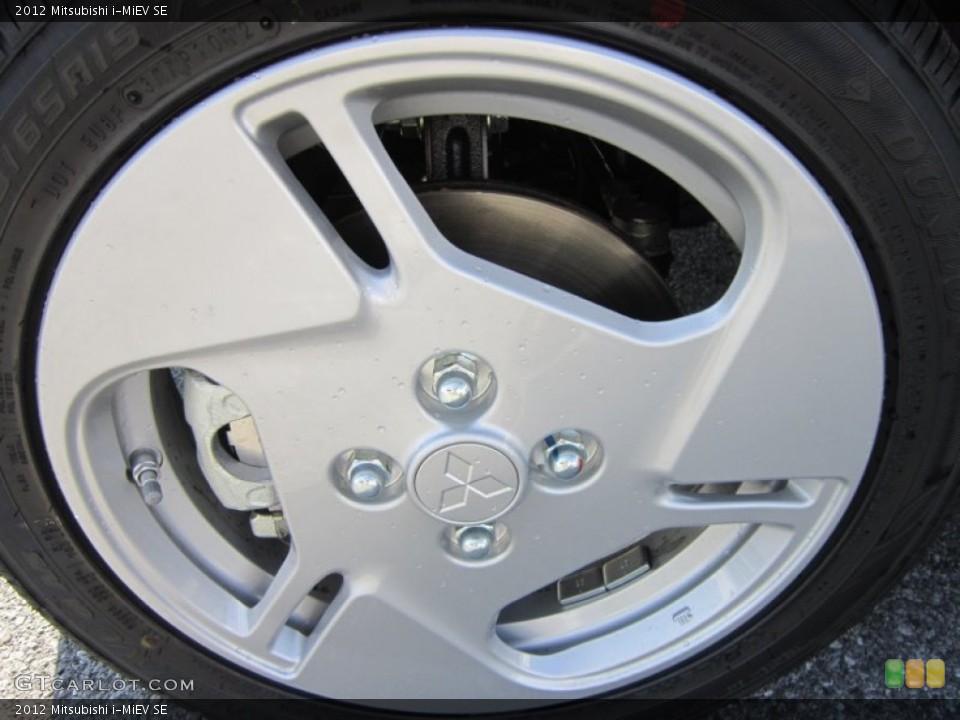 2012 Mitsubishi i-MiEV SE Wheel and Tire Photo #66046426