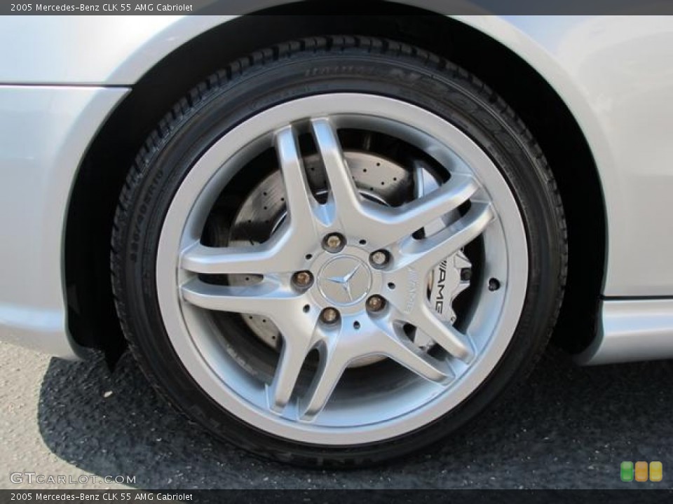 2005 Mercedes-Benz CLK 55 AMG Cabriolet Wheel and Tire Photo #66046604