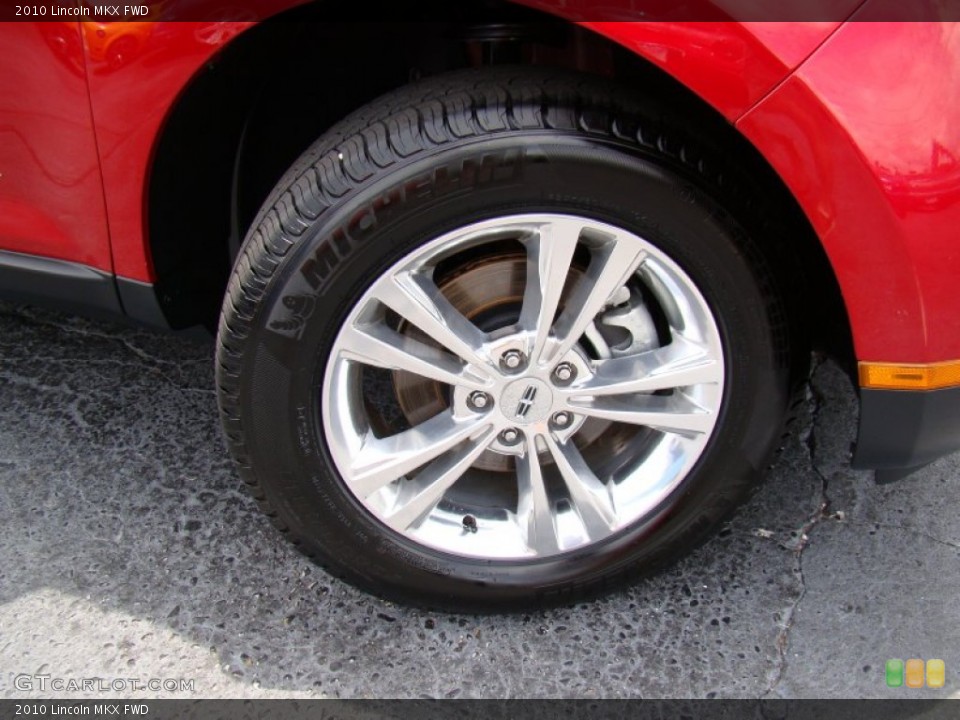 2010 Lincoln MKX FWD Wheel and Tire Photo #66053638