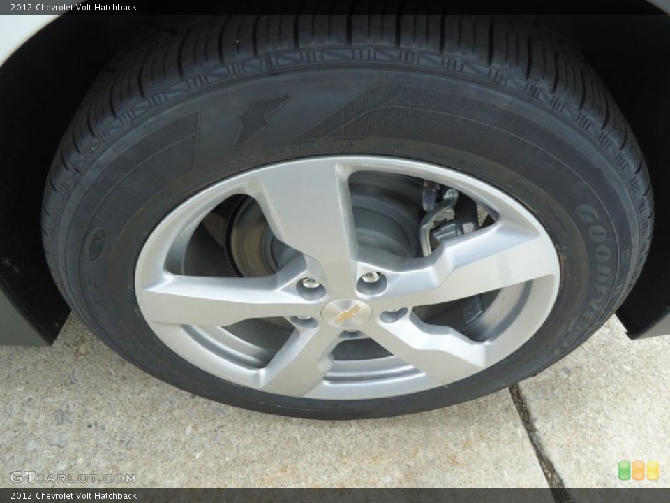 2012 Chevrolet Volt Hatchback Wheel and Tire Photo #66066341