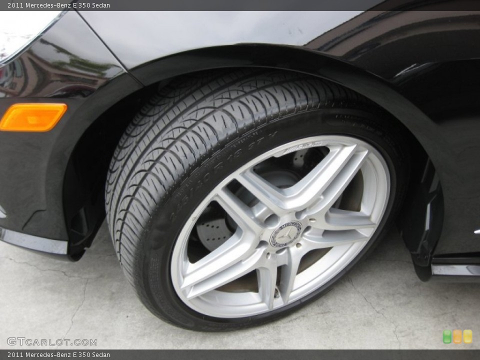 2011 Mercedes-Benz E 350 Sedan Wheel and Tire Photo #66083100
