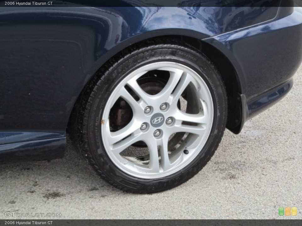 2006 Hyundai Tiburon GT Wheel and Tire Photo #66083391