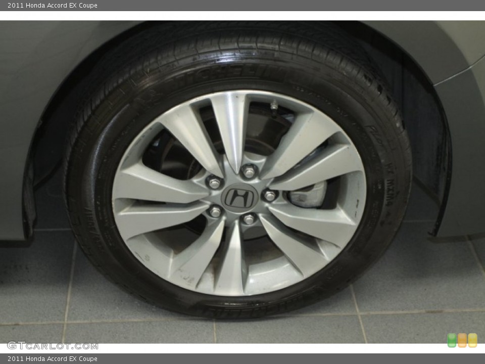 2011 Honda Accord EX Coupe Wheel and Tire Photo #66088761